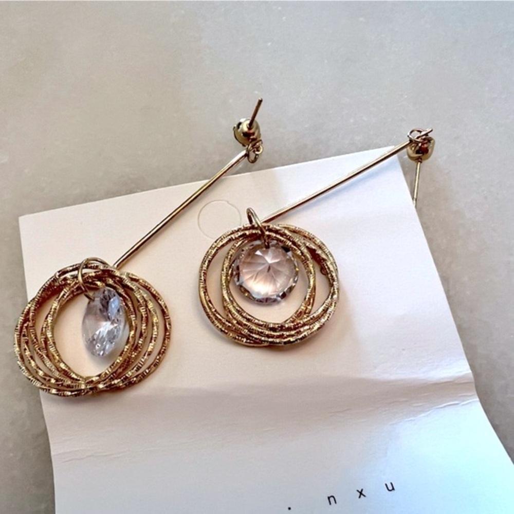 S925 Silver Post fashion earrings